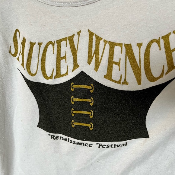 “Saucy Wench” Michigan Renaissance Festival (Next Level) tank top XXL - Picture 3 of 7